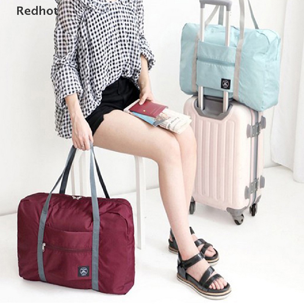 &lt; Redhot &gt; Túi Xách Du Lịch Sức Chứa Lớn Gấp Lại Được Mẫu Mới 2022 Chống Thấm Nước Hàng