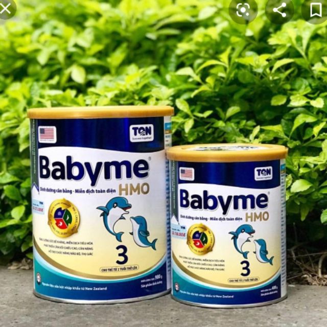 Sữa Babyme HMO 3 lon 900g