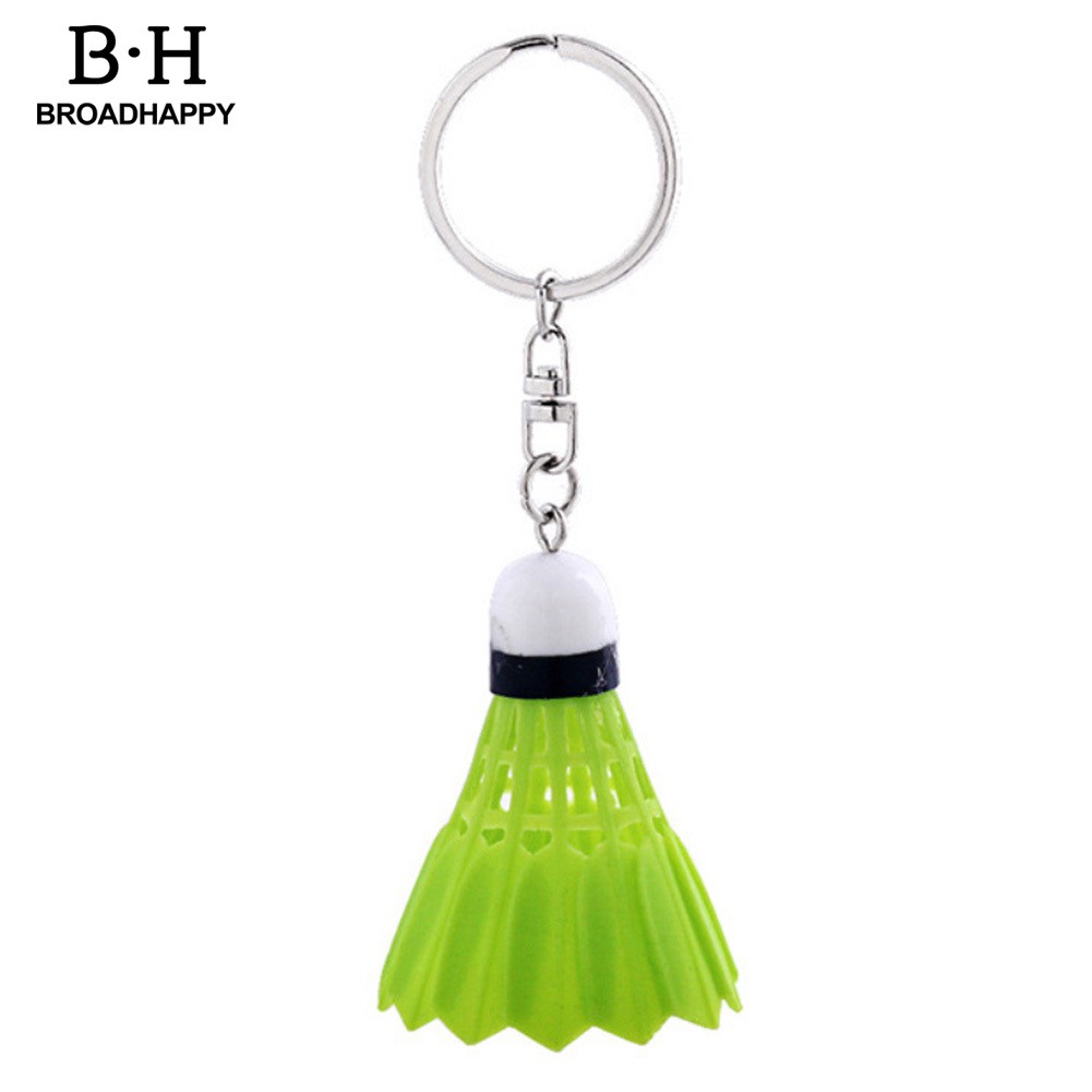 Broadhappy Móc Khóa Hình Quả Cầu Lông mini Có Dây Treo Trang Trí Ba Lô