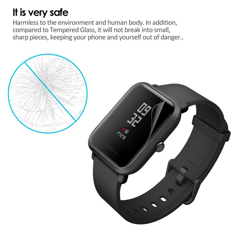 Miếng DáN TPU BảO Vệ MàN HìNh Cho Xiaomi Huami Amazfit Bip Lite / 1S / U / U Pro / Bip 3 / Bip 3 Pro