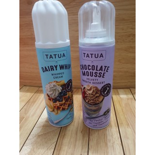 CHAI XỊT KEM TƯƠI WHIPPED CREAM VỊ SỮA/SOCOLA TATUA 250G