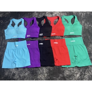 Bộ tập gym botee hàng quảng châu , chất thun dệt gân S56