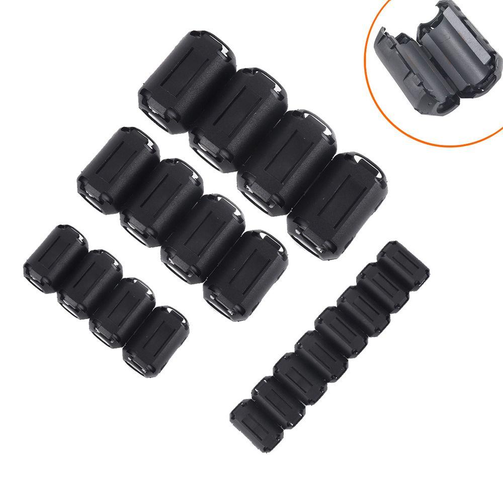 MYRONGVN Set 40 Kẹp Dây Cáp Lọc Tiếng Ồn 3.5 / 5 / 7 / 9 / 13mm Dễ Lắp Đặt Tiện Dụng