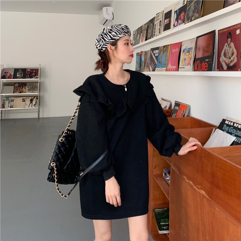 Đầm nhung Perty nhiều size thời trang mùa đông Hàn Quốc mới cho nữ