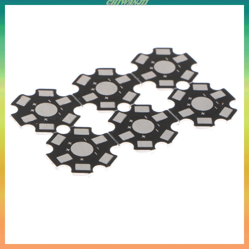 Bộ 10 Đèn Led 1w / 3w / 5w Công Suất Cao Đế Nhôm Tản Nhiệt