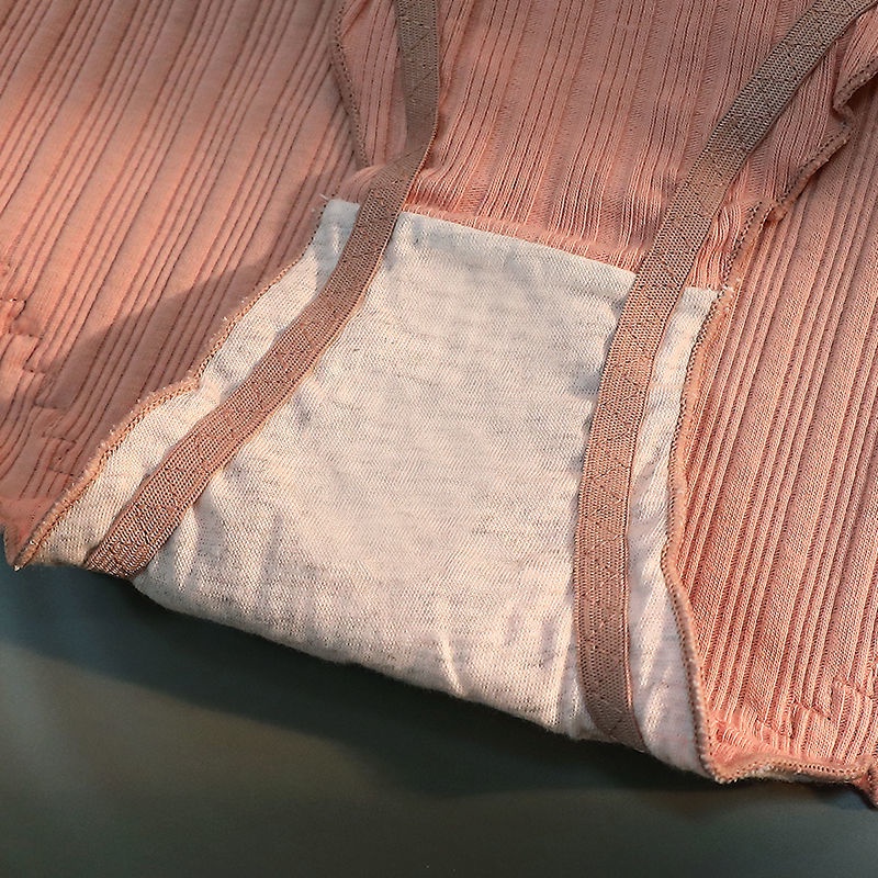 Quần Lót Cotton Kháng Khuẩn Lưng Vừa Không Đường May Quyến Rũ Cho Nữ