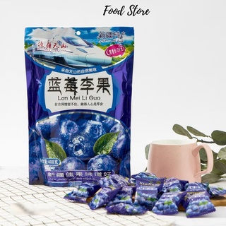 Ô mai việt quất chua ngọt, kẹo xí muội việt quất 1 gói nhỏ