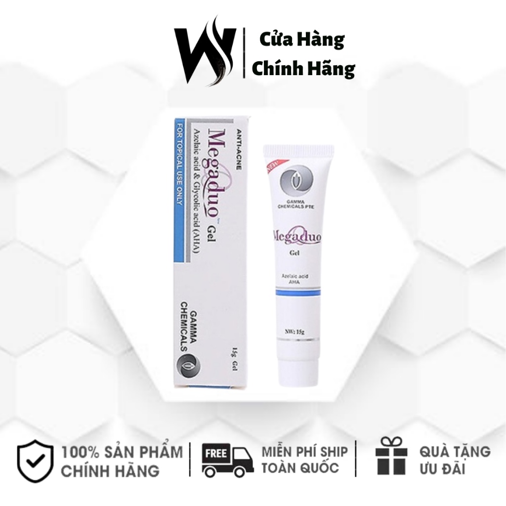 Megaduo Giảm Mụn Ẩn &amp; Thâm Gamma Megaduo Gel 15 gram - White Store