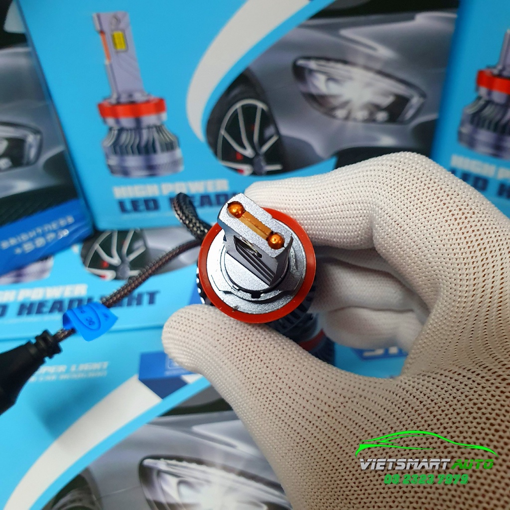 Đèn pha LED S12 SUPER LIGHT 65W HIGHT POWER HIỆU SUẤT CAO tăng sáng lên tới 500% bảo hành 2 năm)