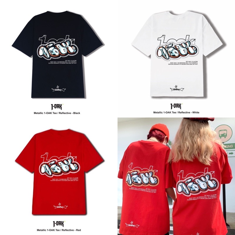 METALLIC TEE - ÁO THUN 1OAK