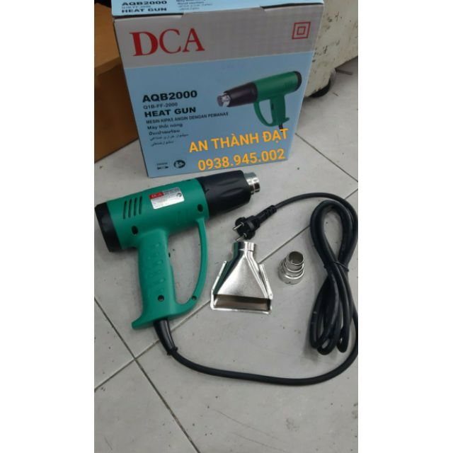 MÁY THỔI NHIỆT (KHÒ ) NÓNG 2000W DCA MODEL: AQB2000