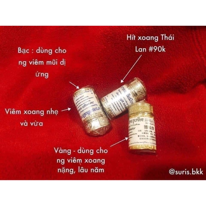 DẦU  HÍT  XÔNG  MŨI  CỦA  THÁI