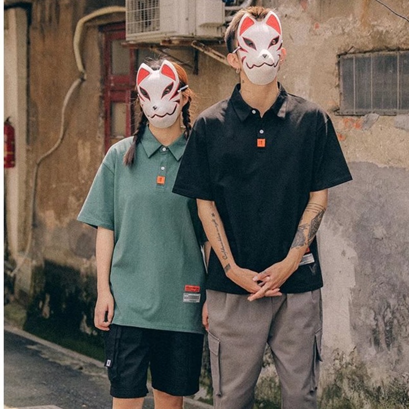 Áo Thun Polo Ngắn Tay Dáng Rộng Phong Cách Mới Đơn Giản Thời Trang Mùa Hè Cho Nam