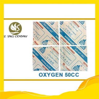 [OXYGEN] 100 GÓI HÚT Khí OXY dùng cho Bánh Trung Thu, Thực phẩm, Bánh kẹo, Đậu phộng, Hạt điều,...