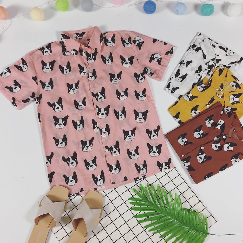 Sale sỉ = lẻ = 99k. Sơ mi hoạt hình siêu hot mẫu mới