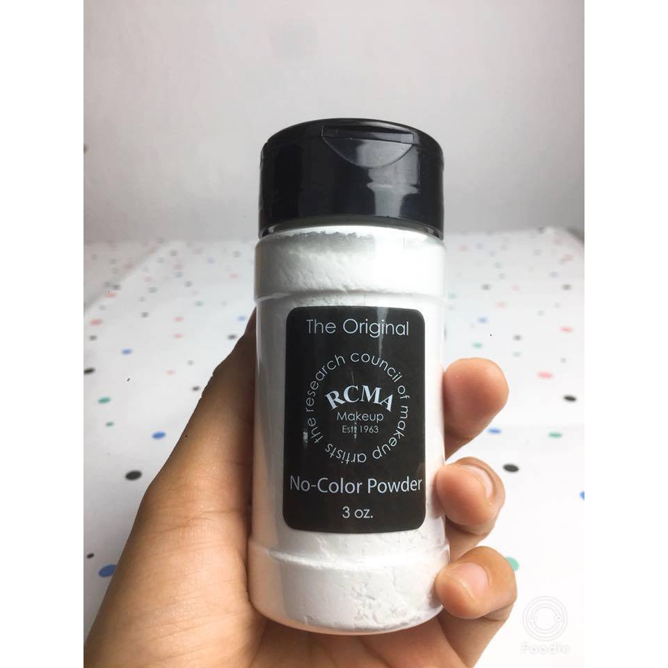 Phấn phủ thần thánh kiềm dầu RCMA No-Color Powder