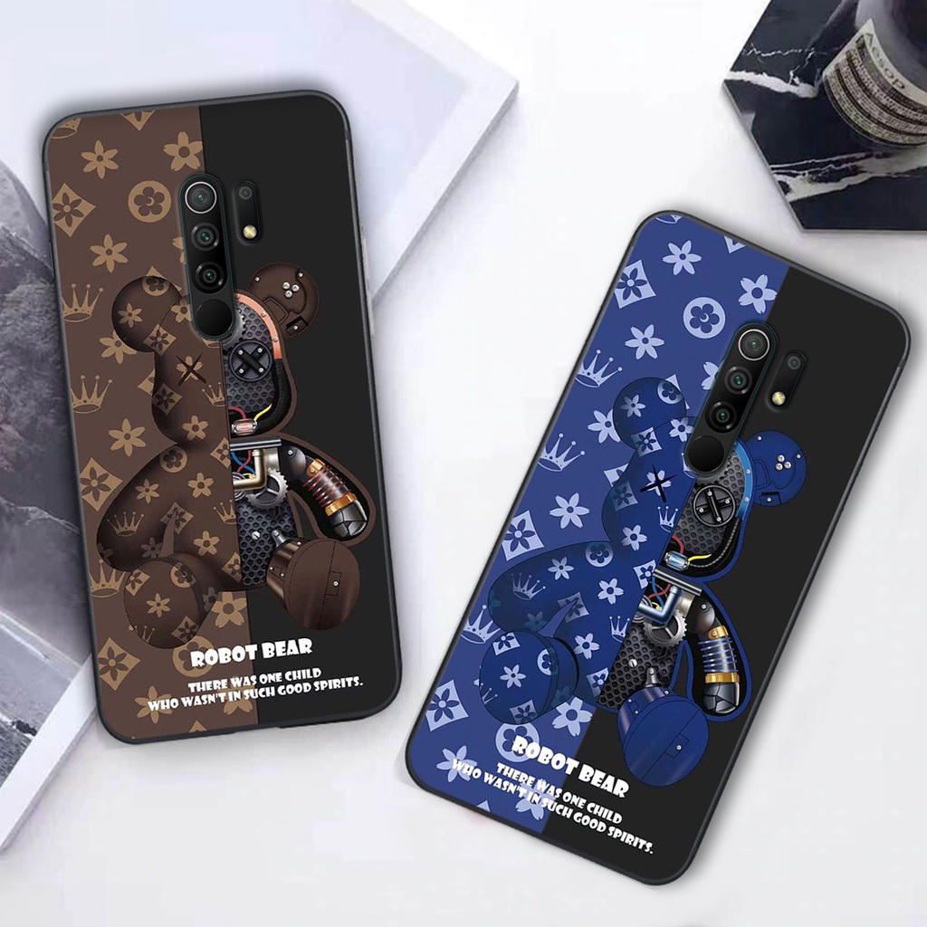 Ốp lưng Xiaomi Redmi 9 gấu, thời trang, cao cấp - RẺ BỀN ĐẸP