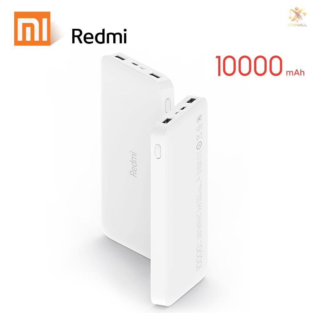 Bộ Sạc Pin Dự Phòng 10000mah Cho Điện Thoại Redmi