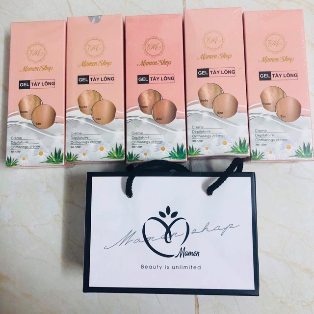 Gel tẩy lông mamen shop