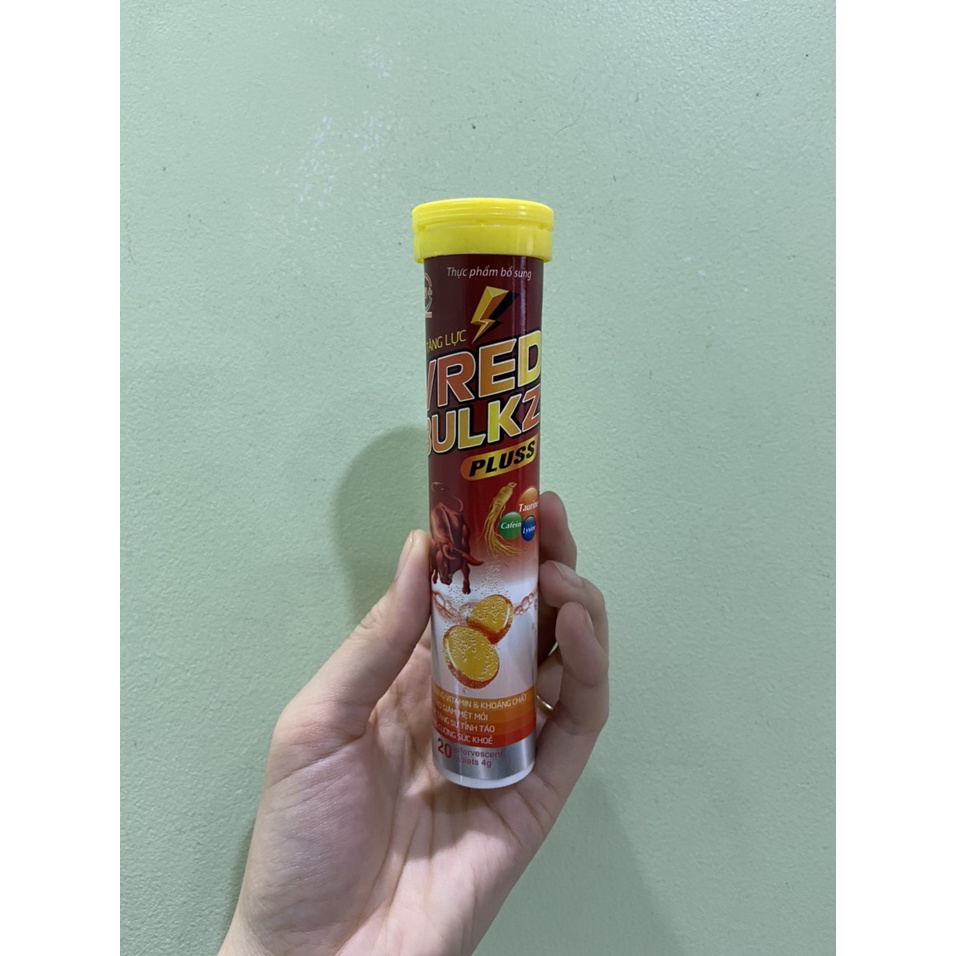 Sủi TĂNG LỰC VRED BULKZ PLUSS tăng sự tỉnh táo , giảm mệt mỏi.
