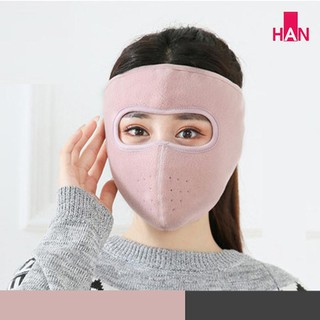 Khẩu trang ninja vải nỉ dán gáy che kín tai chống nắng chạy xe phượt nam nữ hè - khau trang ni Shop_Quantutai