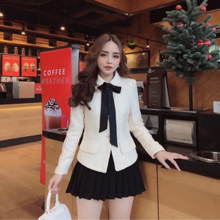 Ao dạ tweed