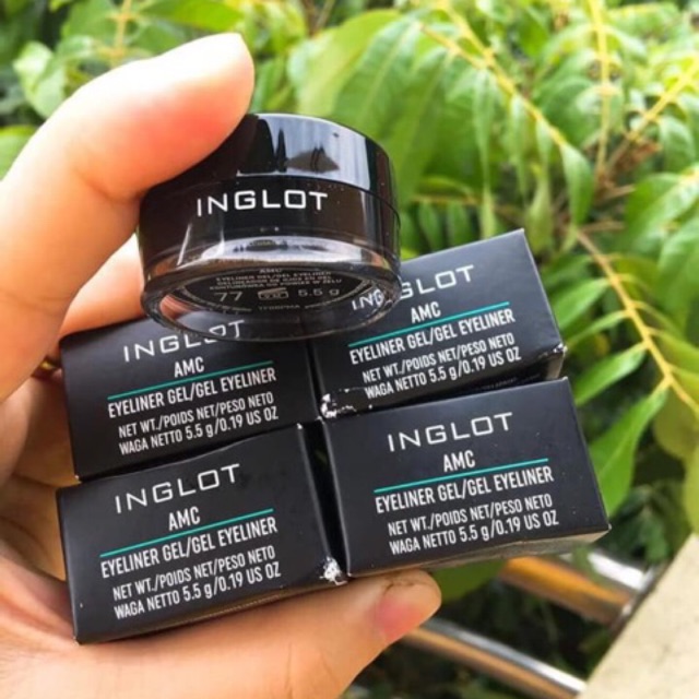 Gel kẻ mắt Inglot siêu lì chống nước