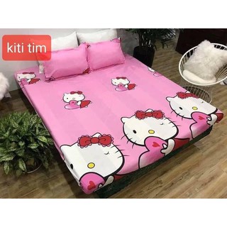 Bộ Chăn Ga Gối 5 Món Cotton Poly