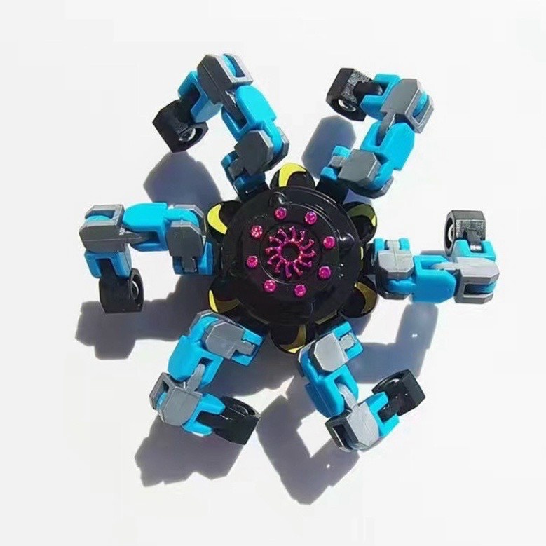 Con quay đồ chơi rôbốt Fidget Spinner 2022 giúp giảm stress cho trẻ em và người lớn