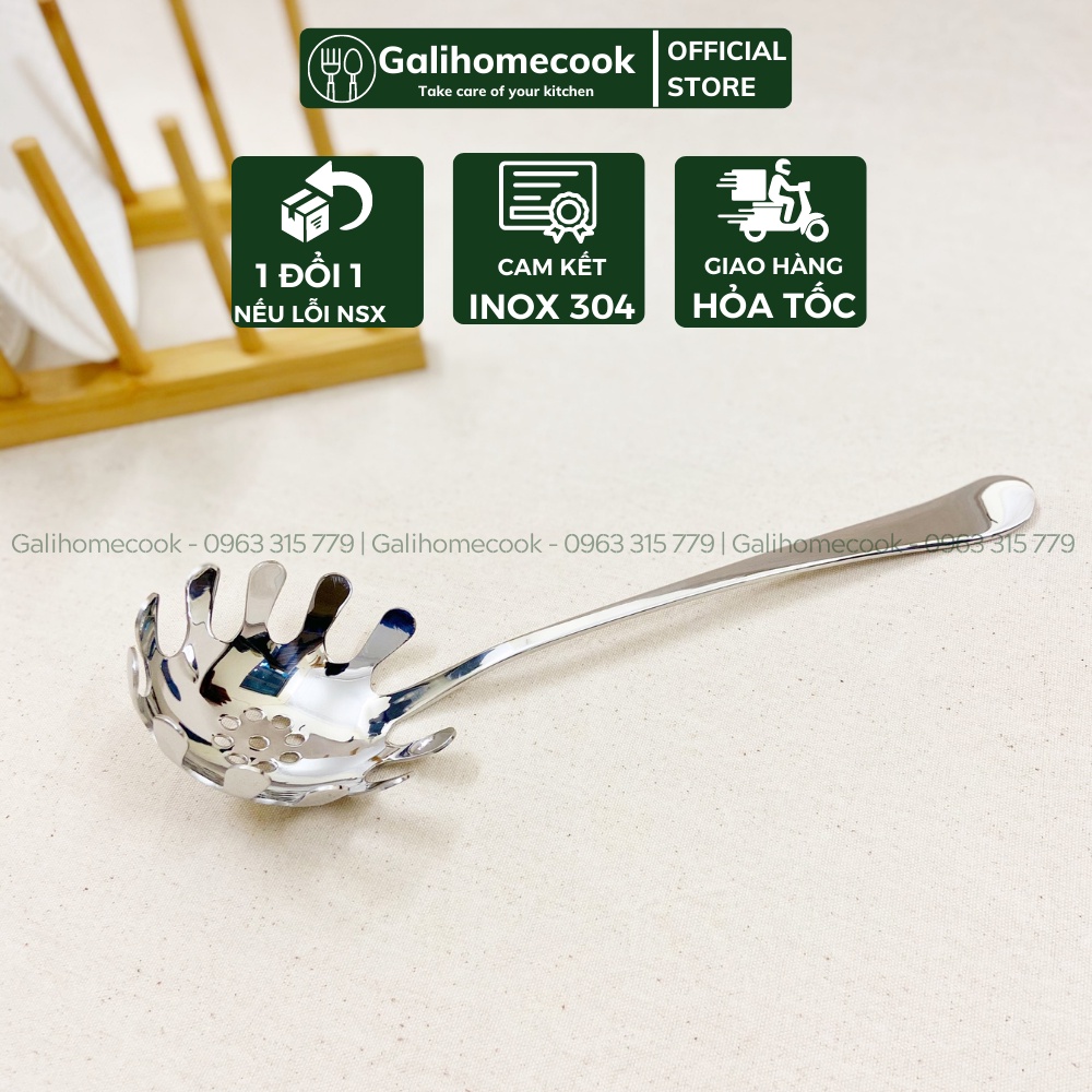 Muỗng / Vá múc mì inox 304 | Galihomecook