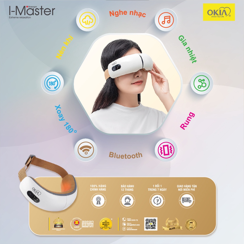 Máy Massage Mắt OKIA I-Master KWH974