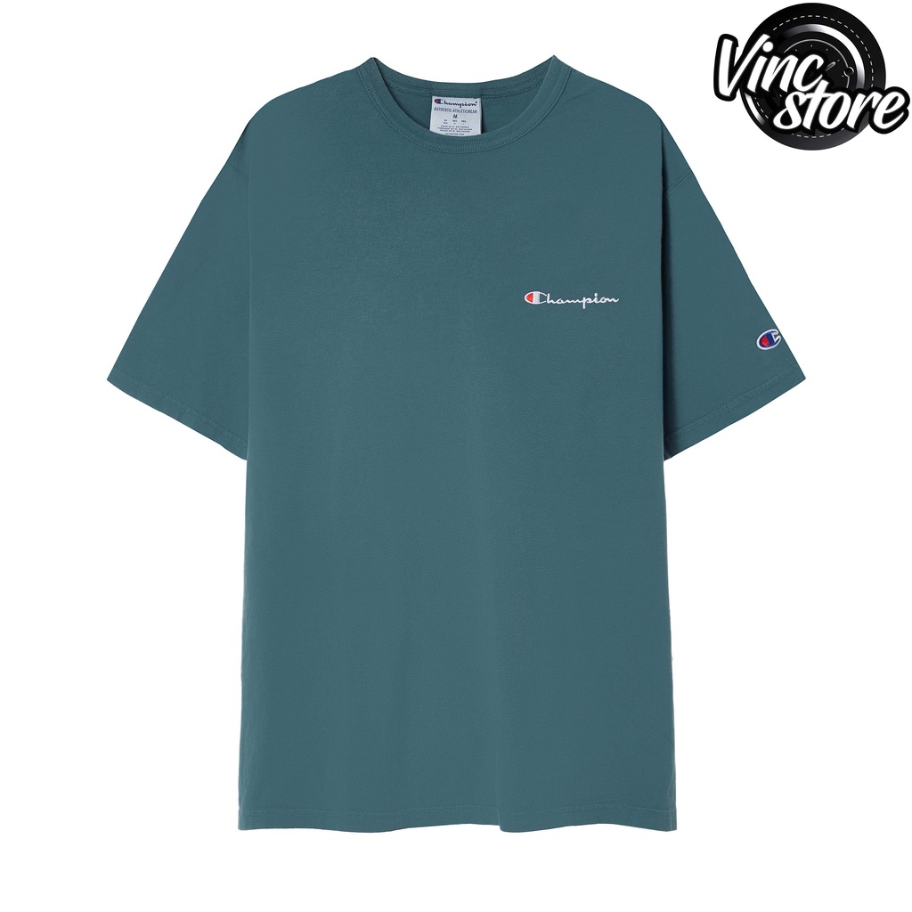 Áo thun Champion Dyed Emroidered Logo unisex chính hãng