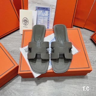 Dép chữ H da sần cao cấp ( full box+bill)