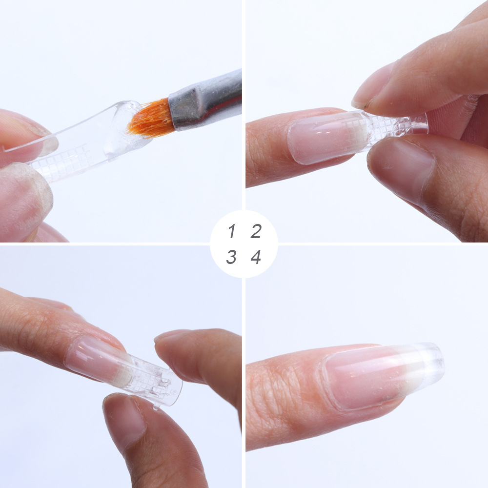 Gel Sợi Lụa UV Nối Dài Móng Tay Sửa Chữa Móng Tay Nhanh Chóng