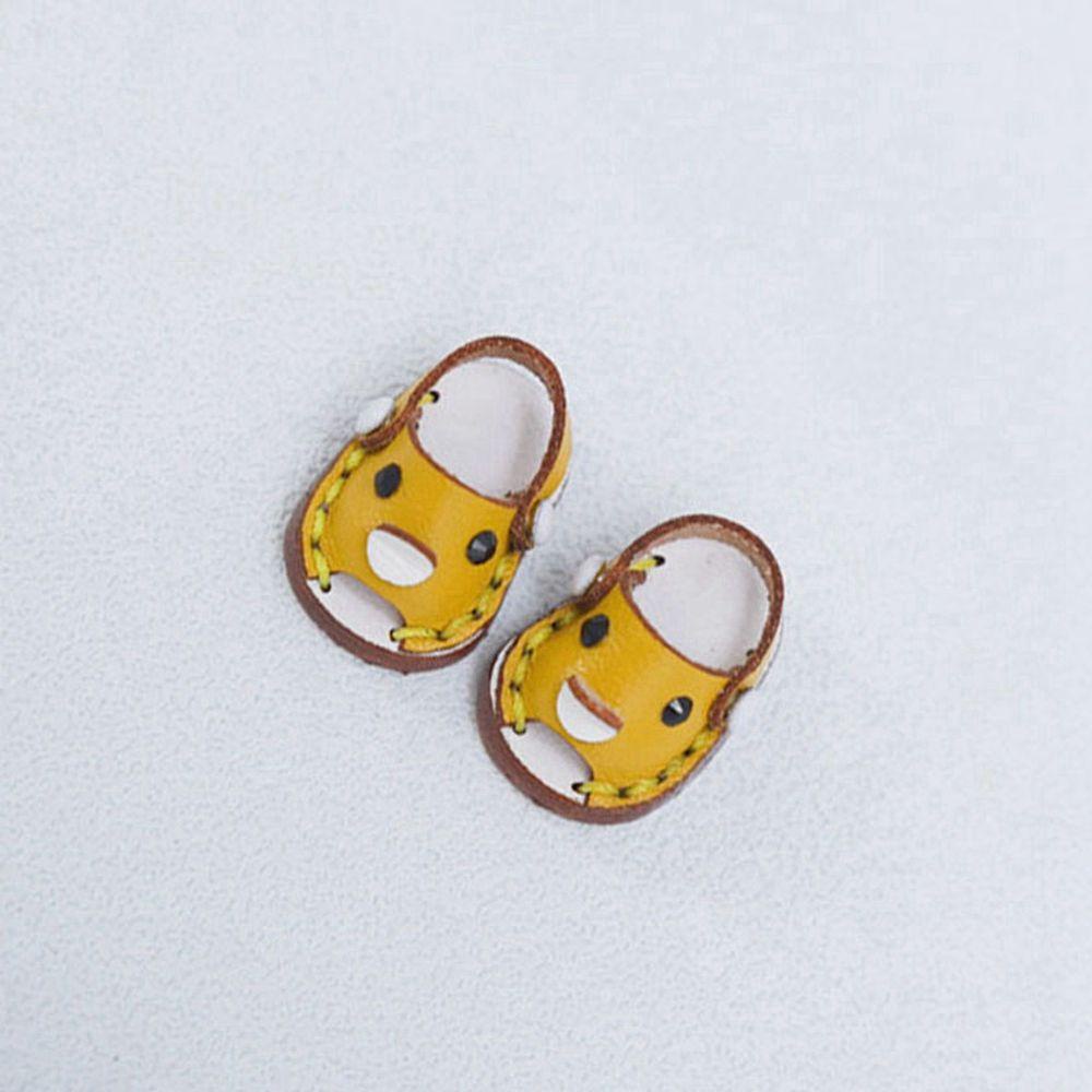 Giày Búp Bê Da Bò 6 Màu Dễ Thương Cho Búp Bê 1 / 11 OB11