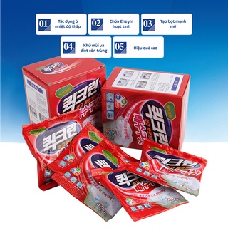 Bột thông tắc cống hàn quốc - thông tắc bồn cầu, bồn rửa mặt, bồn rửa bát gói 40gram