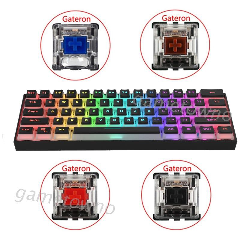 Bàn Phím Cơ Wili Type-C Rgb Led 61 Phím