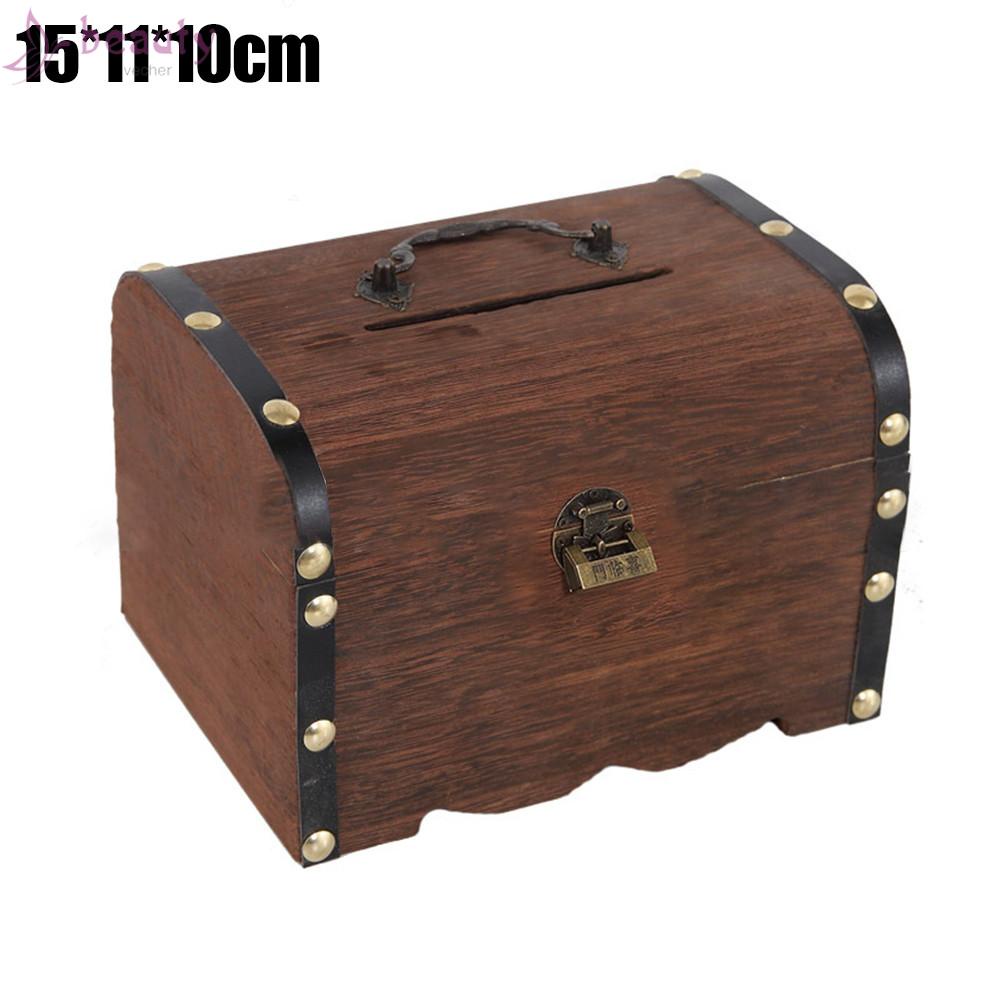 Hộp Đựng Tiền Tiết Kiệm Có Khóa Tiện Dụng