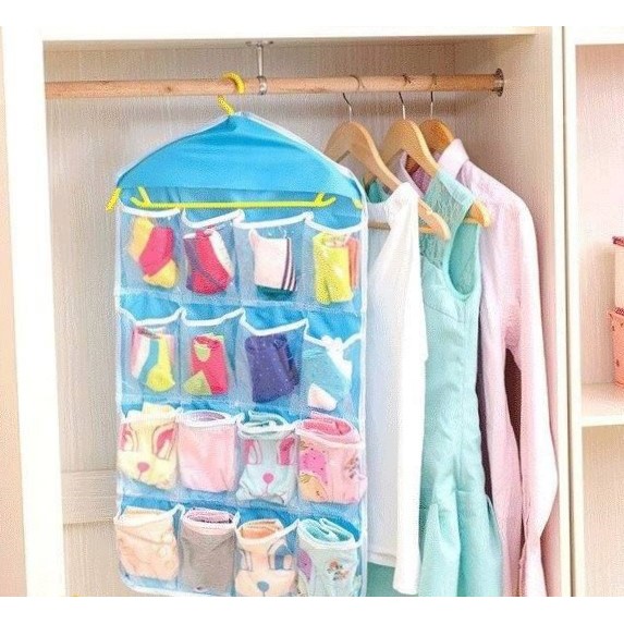 TÚI TREO ĐỒ LÓT 16 NGĂN TIỆN ÍCH