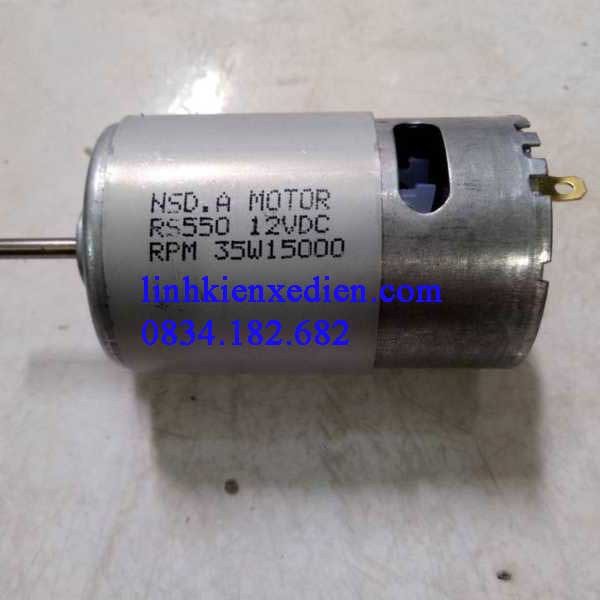 Động cơ xe điện trẻ em 12v 15000 vòng loại to áp