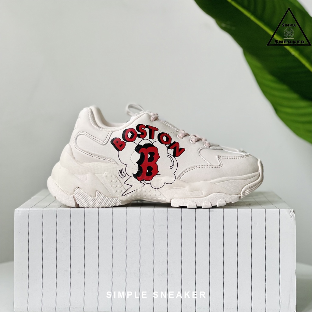 Giày MLB Chunky Chính Hãng FREESHIP MLB Bigball Chunky Like Boston 2021- Giày Đế Cao 6cm Tôn Dáng- Simple Sneaker