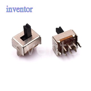 Set 10 Công Tắc Gạt Ss22D07 2p2t 6pins Dpdt 4mm Ss22D07Vg4