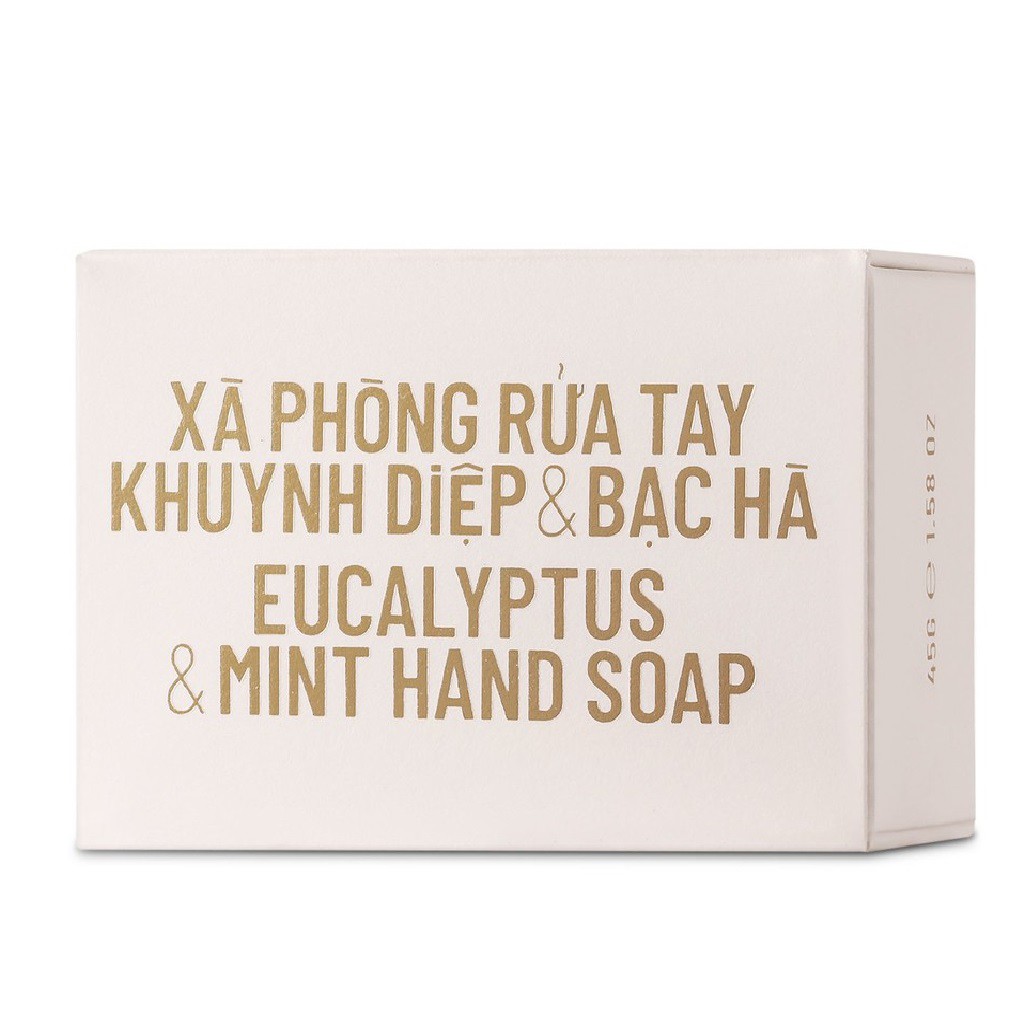 [Mã COSGLORIAT4 -8% đơn 250K] Xà Phòng Rửa Tay Khuynh Diệp &amp; Bạc Hà Hình Chú Thỏ Cocoon 45g