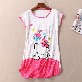 Đầm hello kitty  size lớn 67kg