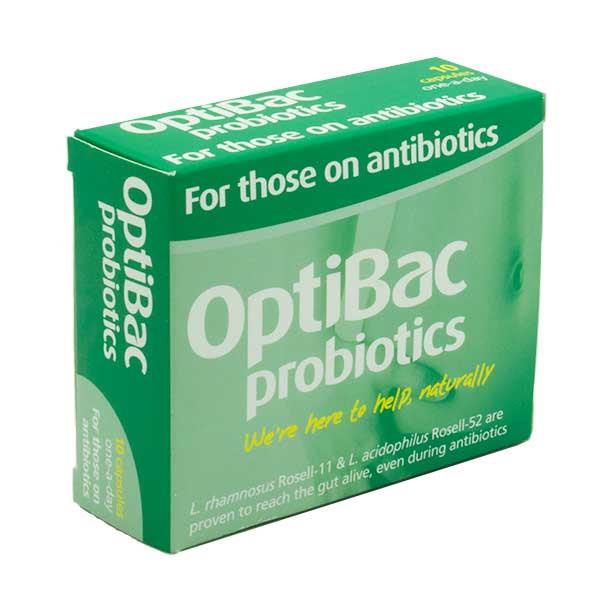 Men vi sinh Optibac - Optibac for those on antibiotics ( 10 viên)