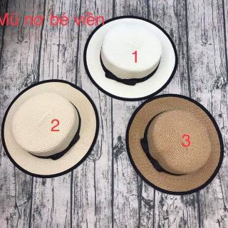 Mũ cói đi biển vành nhỏ!!!