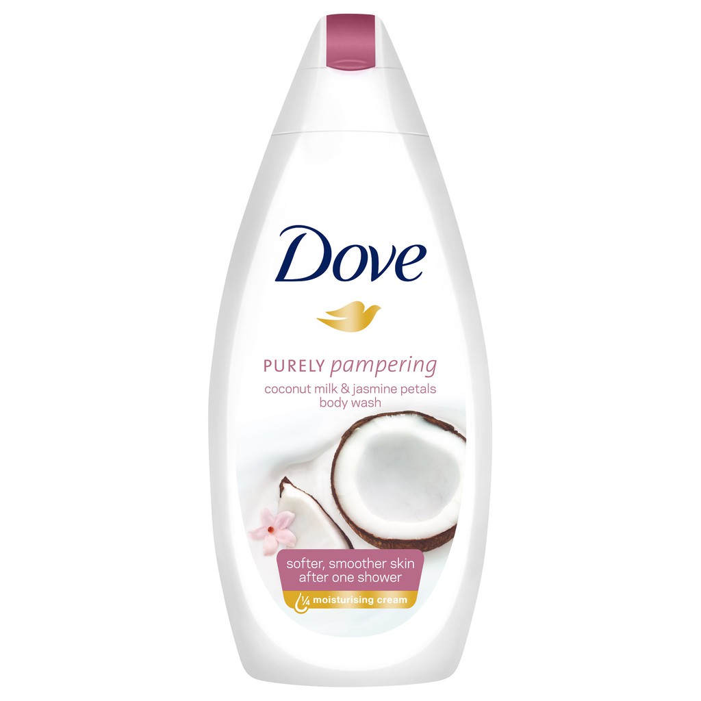 SỮA TẮM DOVE PURELY PAMPERING COCONUT MILK JASMINE PETALS 750ML CHÍNH HÃNG - 7888