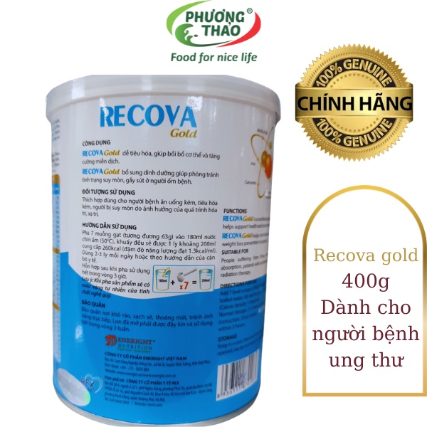 Sữa recova gold 400g