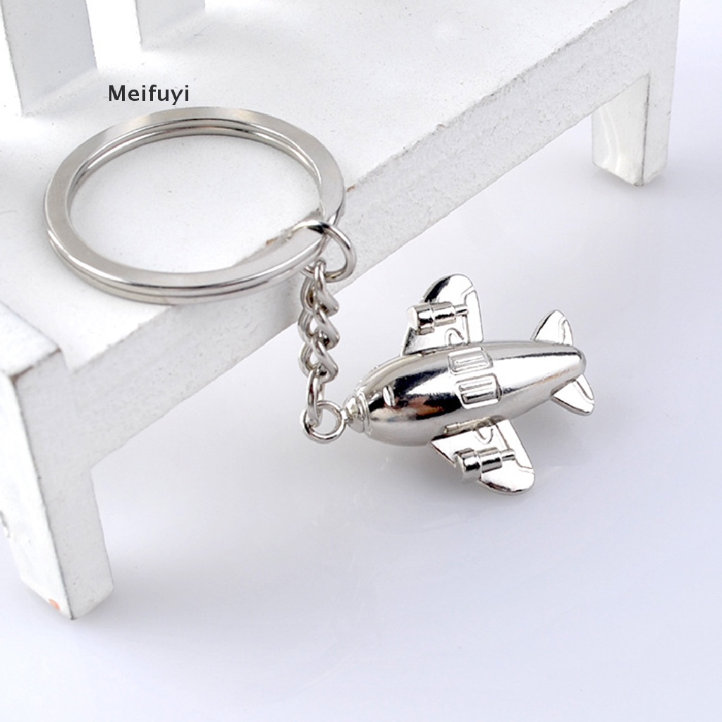 [Meifuyi] Planer key chain Metal Car Key Ring Key Holder Gift Personalized Chains COD