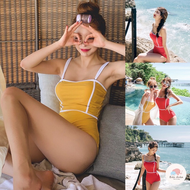 Bộ Đồ Bơi Bikini 1 Mảnh Liền Thân Bassic Năng Động Cá Tính | BigBuy360 - bigbuy360.vn